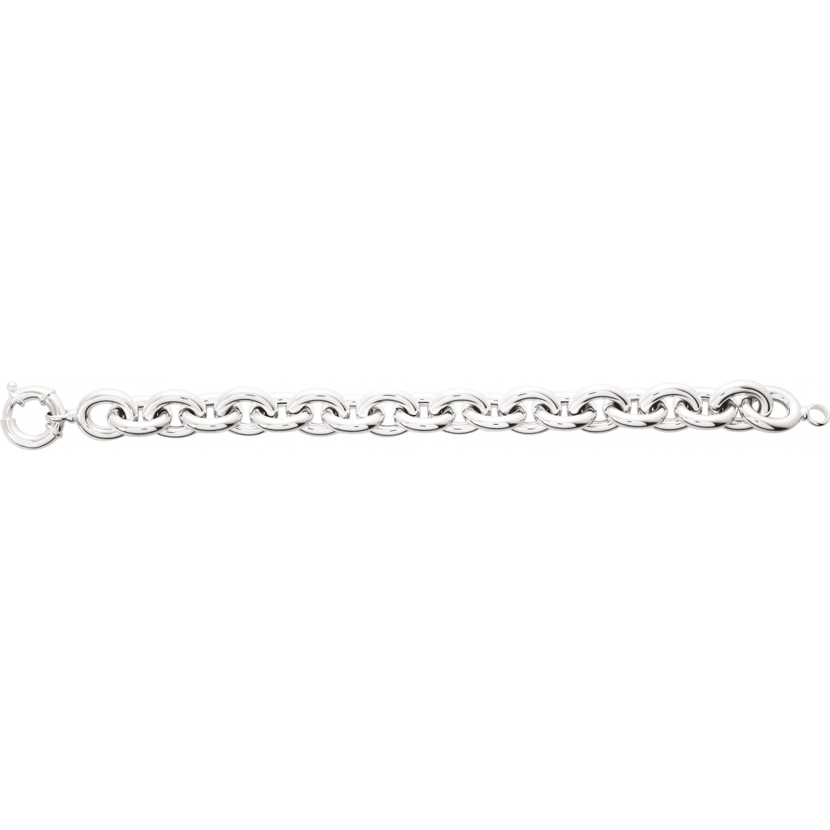 Bracelet 925 Silver Lua Blanca  326109 - Size 21