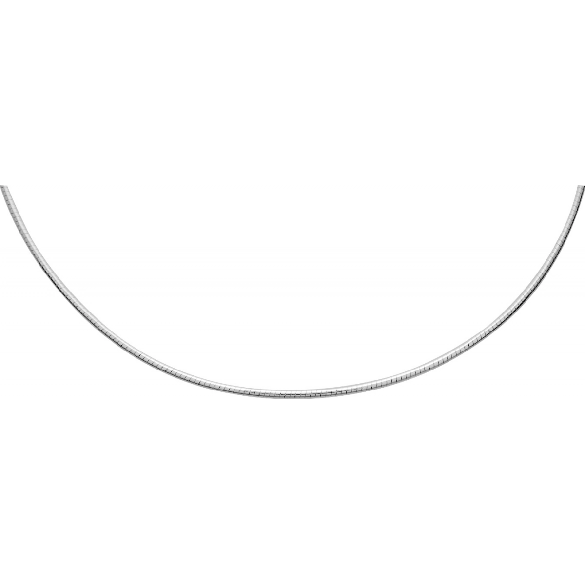 Silver 925 Chain rhod - Size: 42  Lua Blanca  301459C.42