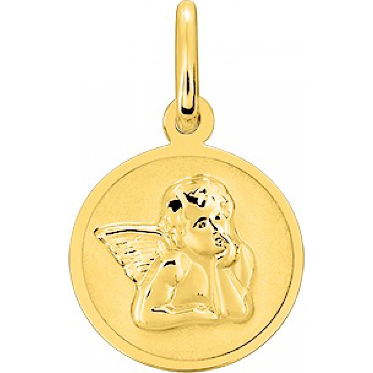 Médaille ange or750j Lua Blanca  32122