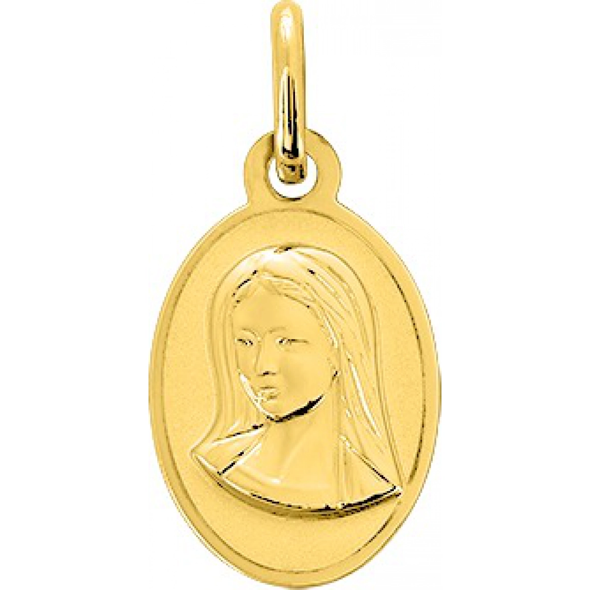 Médaille vierge or750j Lua Blanca  32127