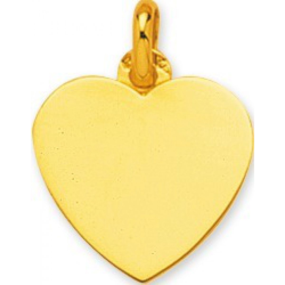 Pingente coração 9Kt Ouro amarelo 660102 Lua blanca 660102.0