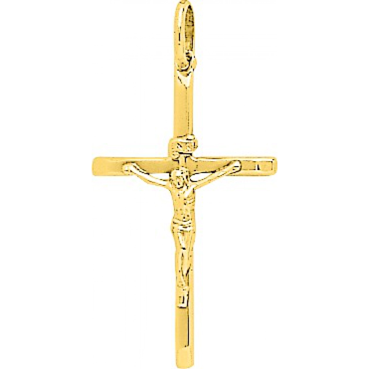 Pend. croix Christ or750j Lua Blanca  2806.0