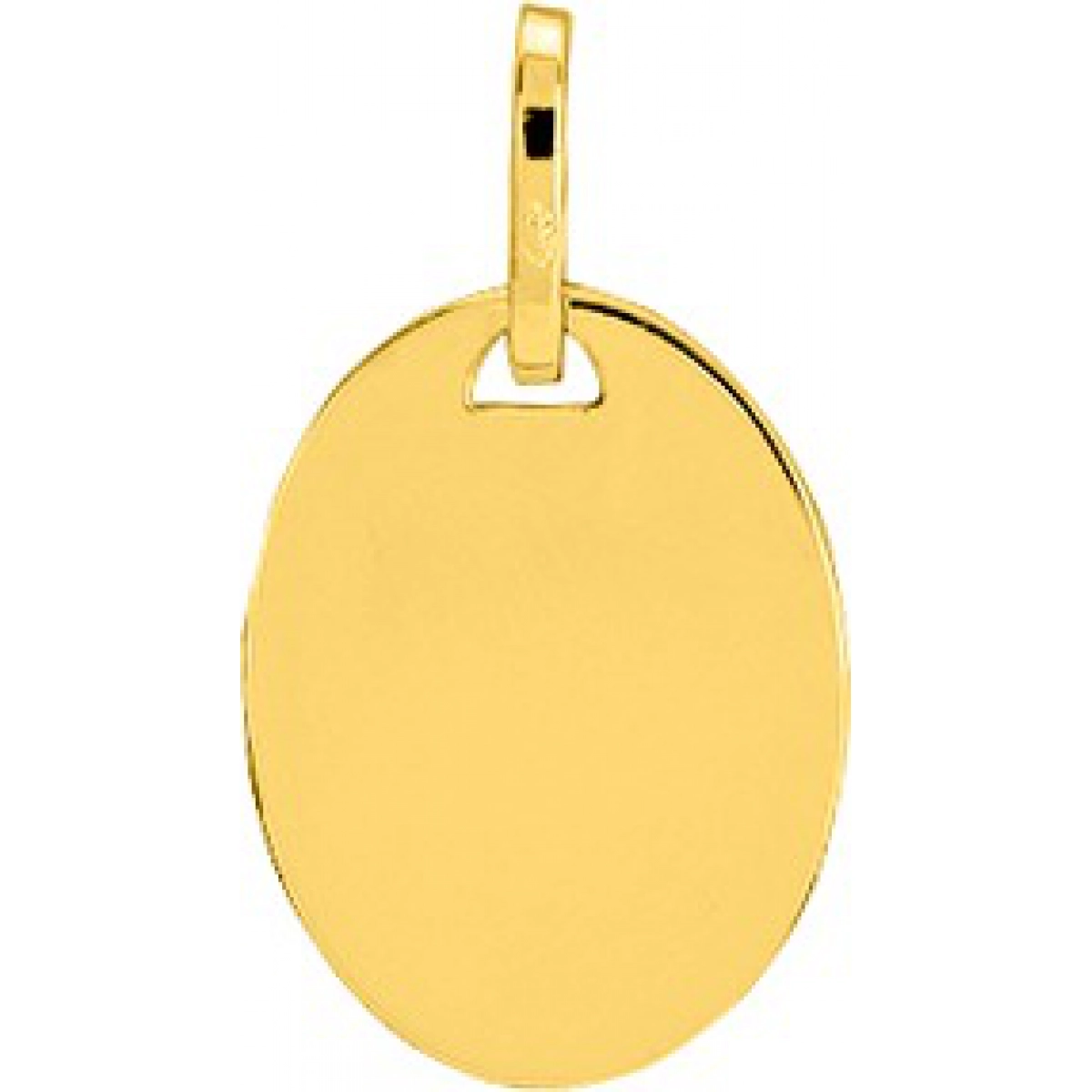 Pingente oval grande 18Kt Ouro amarelo 2862 Lua blanca 2862.0