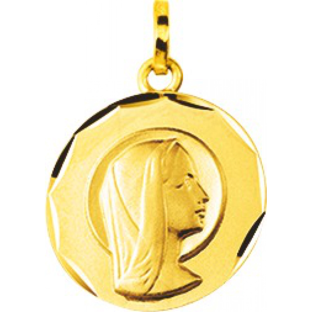 Médaille vierge or375j  Lua Blanca  9K20492.0