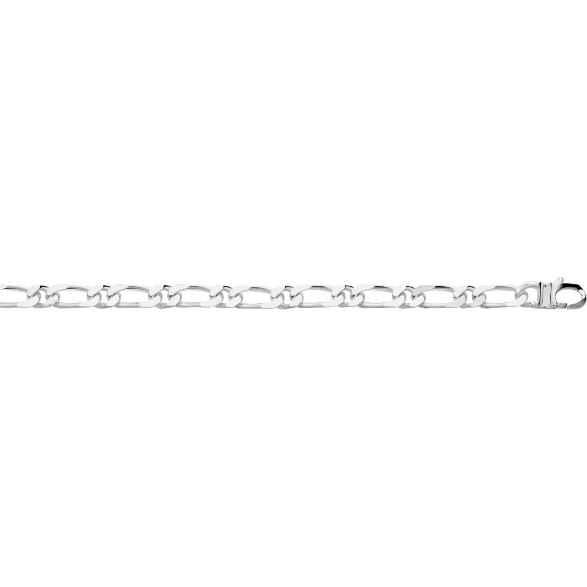 Necklace 6mm rh925 Silver - Size: 50  Lua Blanca  301268C.50