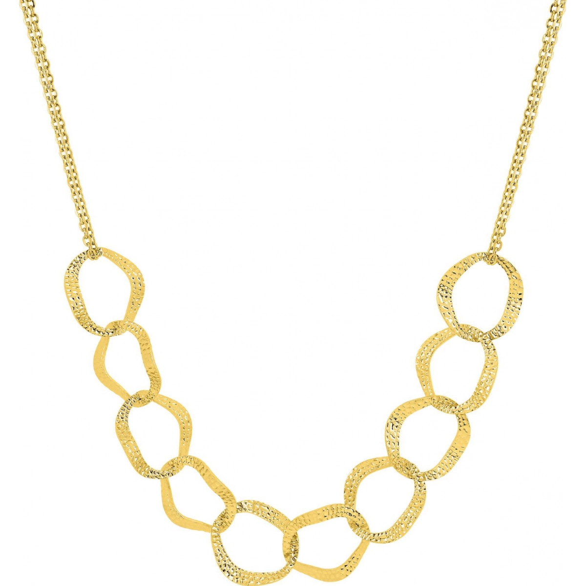 Necklace gold colored st.Steel Lua Blanca  555075