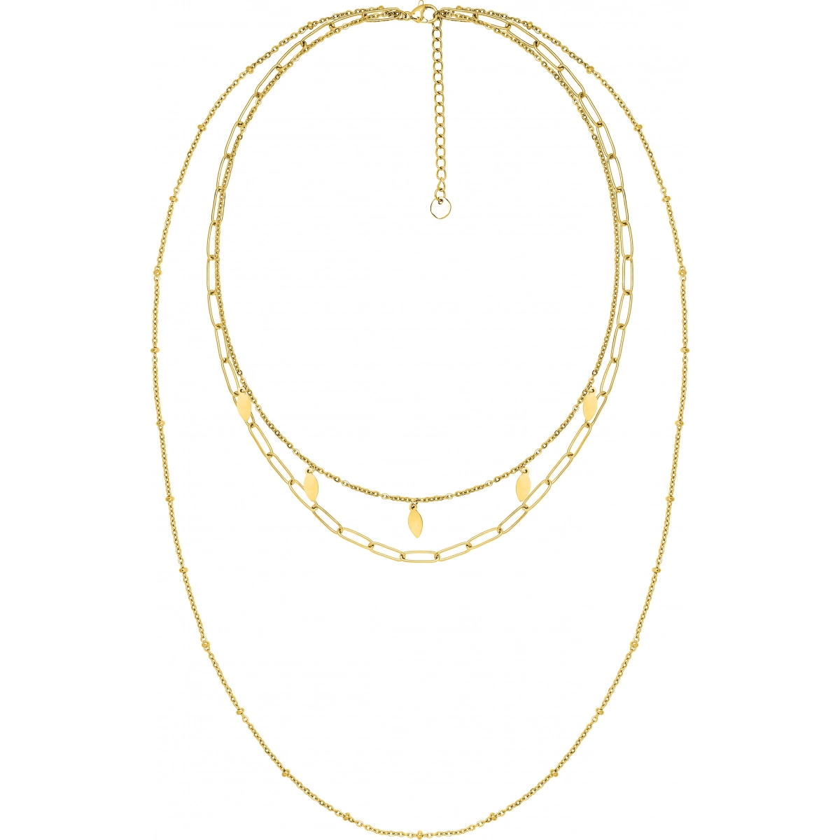 Necklace gold colored st.Steel Lua Blanca  555709 
