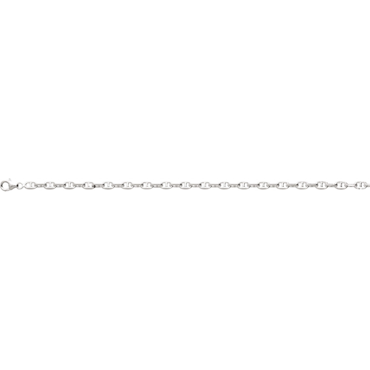 Necklace 'anchor link chain' rh925 Silver - Size: 50  Lua Blanca  301182C.50