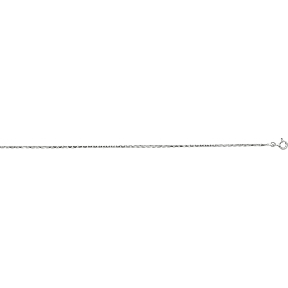 Necklace 'link chain' 18K WG - Size: 50  Lua Blanca  F50GR.50