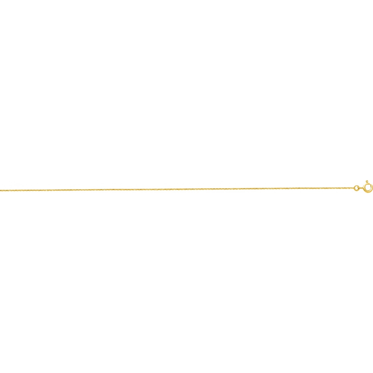 Necklace 'link chain' 9K YG - Size: 50  Lua Blanca  9KF30.50