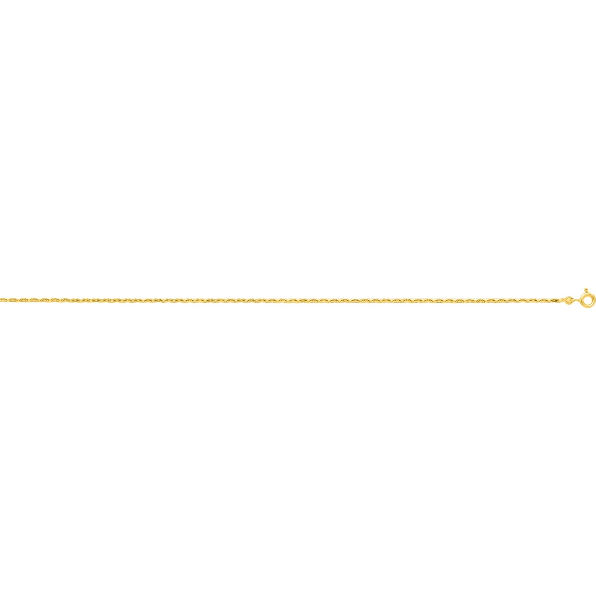 Collar cadena enlazada 9Kt Oro Amarillo Lua Blanca 0MI05.42 -  Tamanho espanhol: 42
