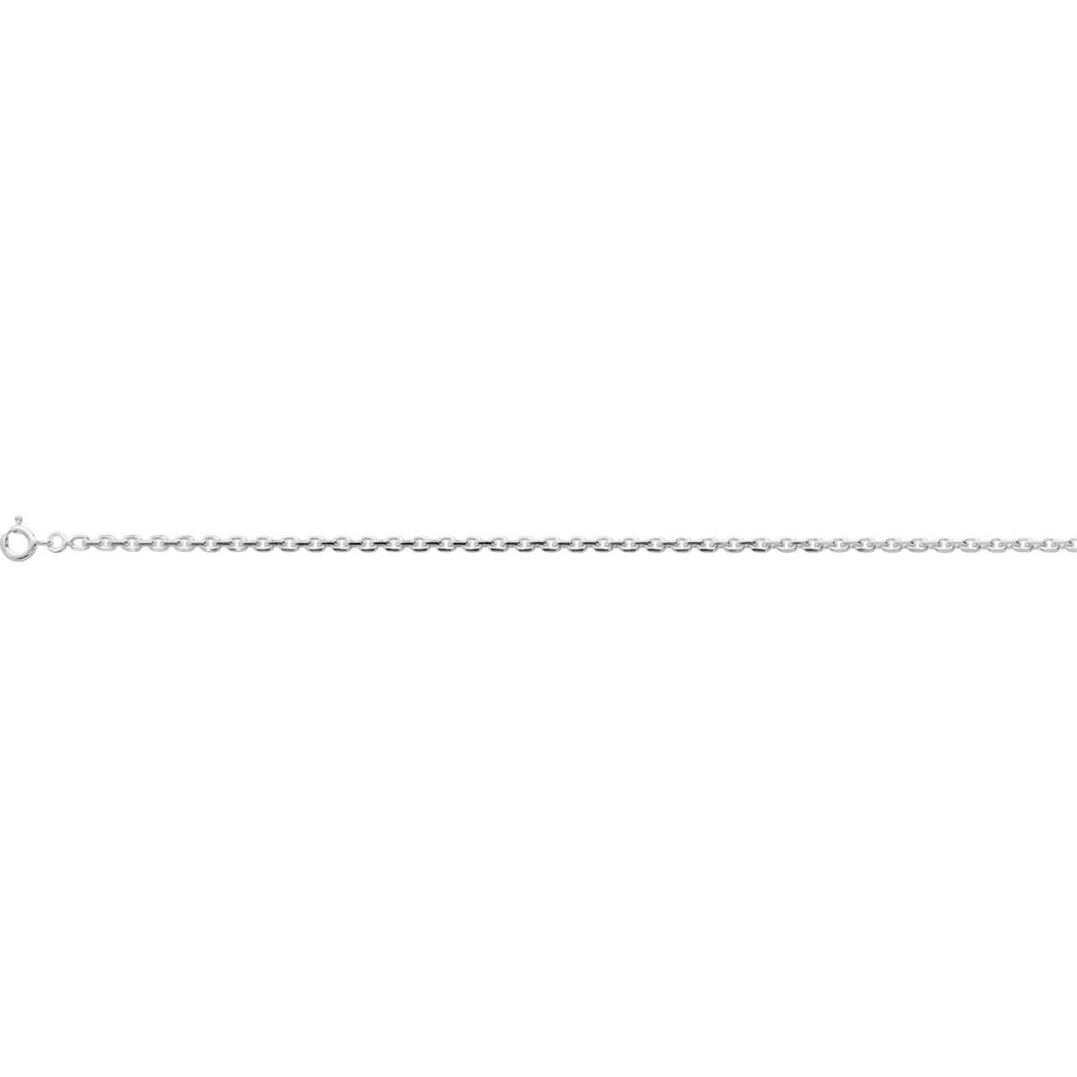 Necklace 'link chain' rh925 Silver - Size: 45  Lua Blanca  301478C.45