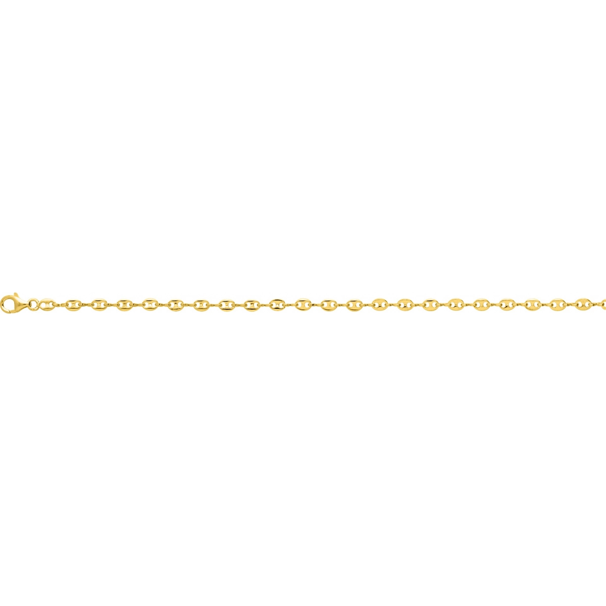 Necklace gold plated Brass - Size: 42  Lua Blanca  101159C.42