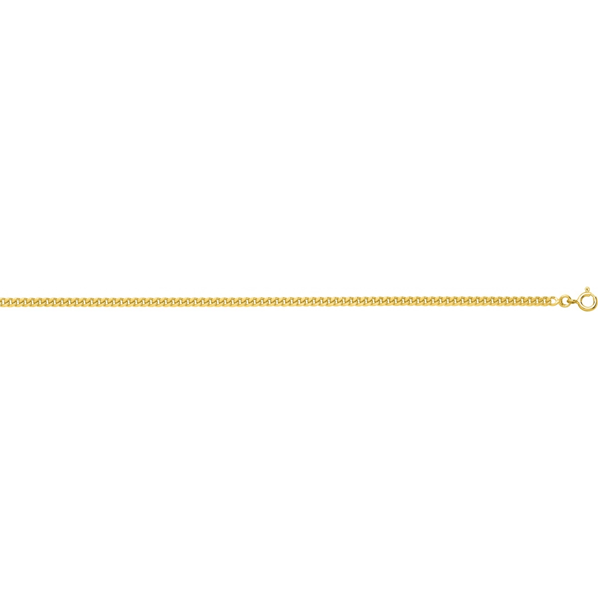 Necklace gold plated Brass - Size: 50  Lua Blanca  101196C.50