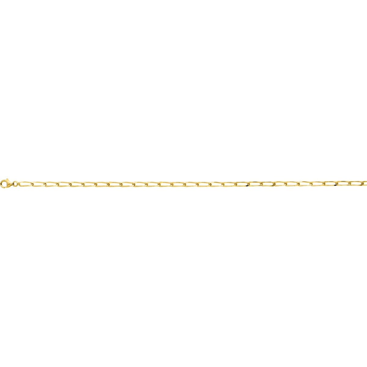 Necklace gold plated Brass - Size: 50  Lua Blanca  101208C.50