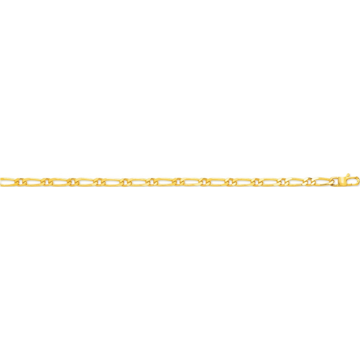 Necklace gold plated Brass - Size: 55  Lua Blanca  101266C.55