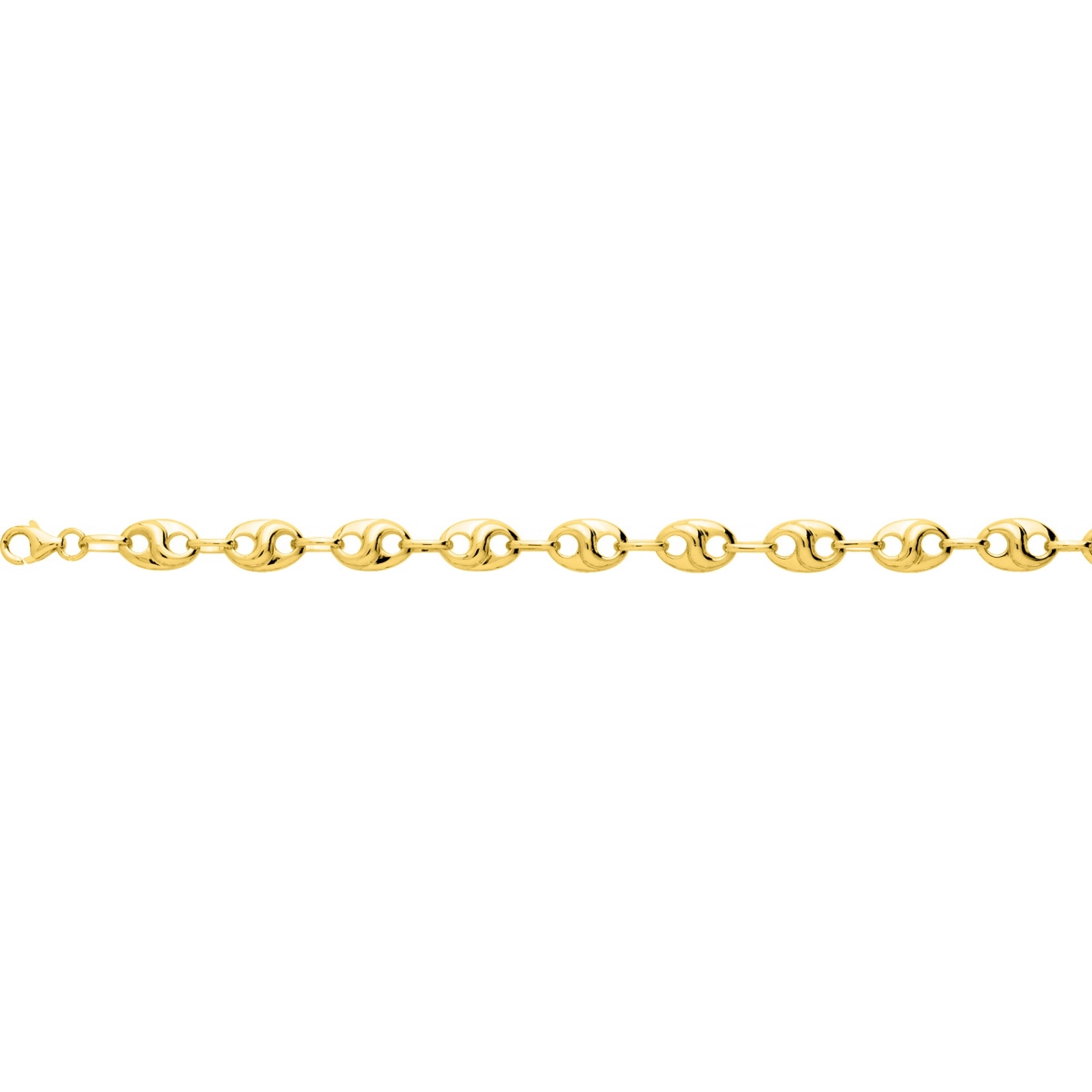 Necklace gold plated Brass - Size: 42  Lua Blanca  101380C.42
