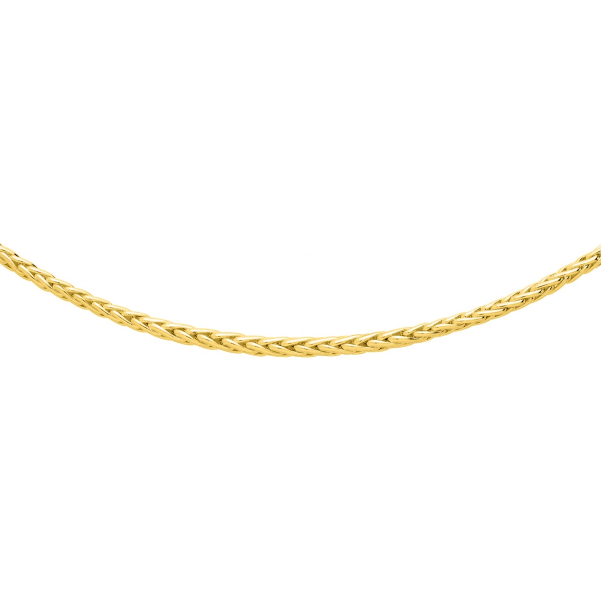 Necklace gold plated Brass Lua Blanca  102011.45