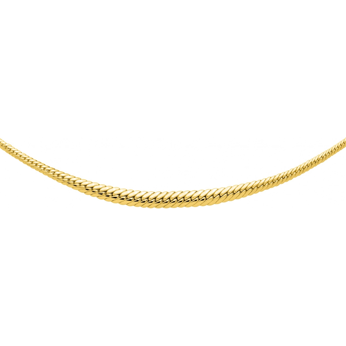 Necklace gold plated Brass - Size: 50  Lua Blanca  102087.50
