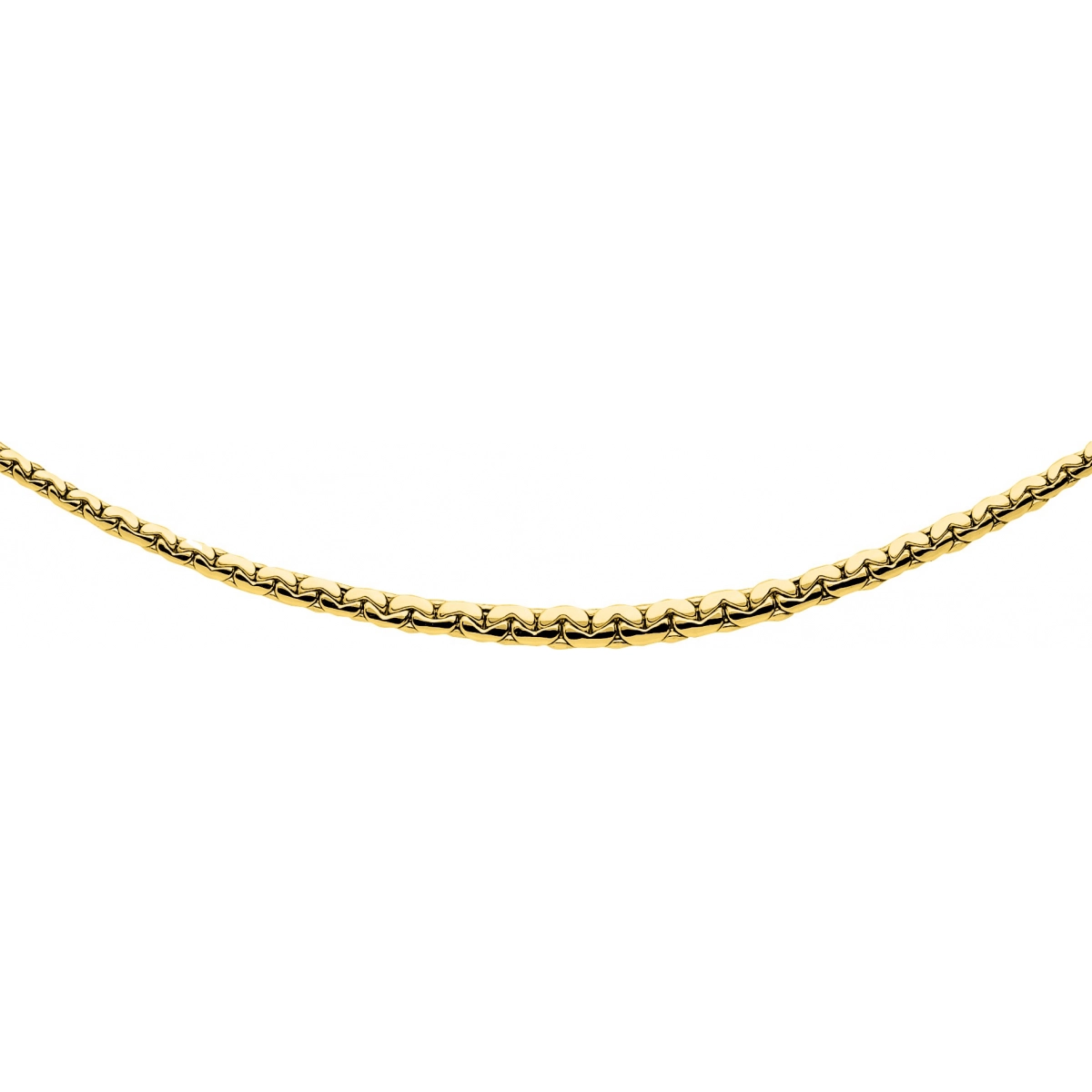 Necklace gold plated Brass - Size: 50  Lua Blanca  102121.50