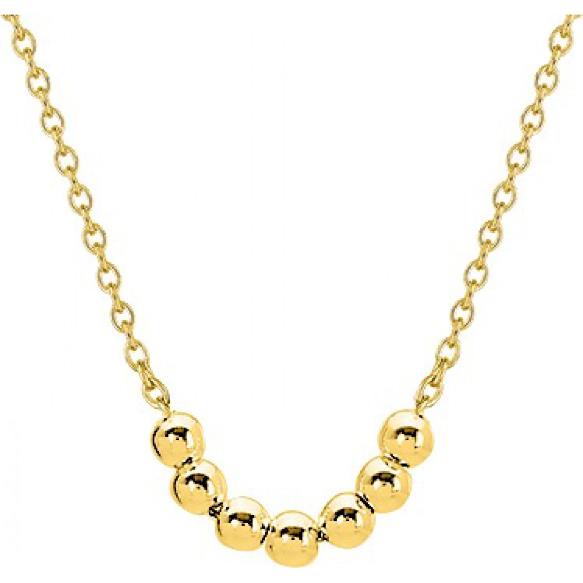 Collier plaqué or - Taille: 42  Lua Blanca  132093.42