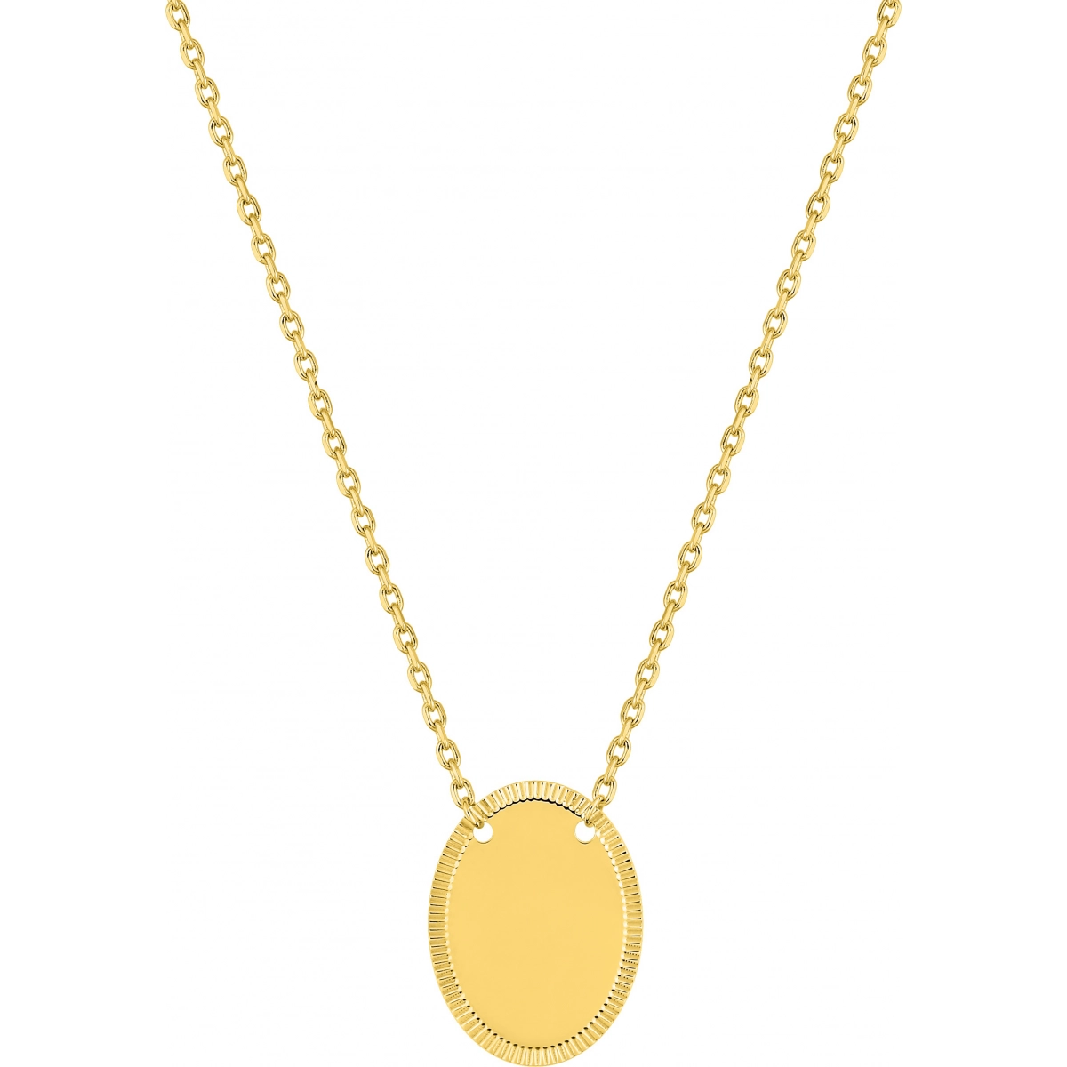 Necklace gold plated brass Lua Blanca  255830 
