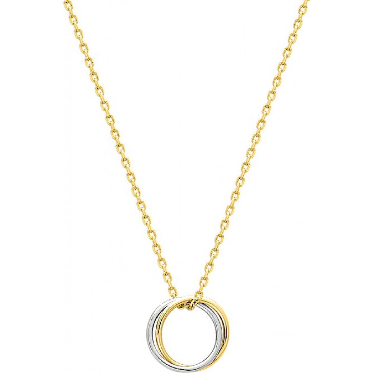Necklace gold plated Brass Lua Blanca  255834 