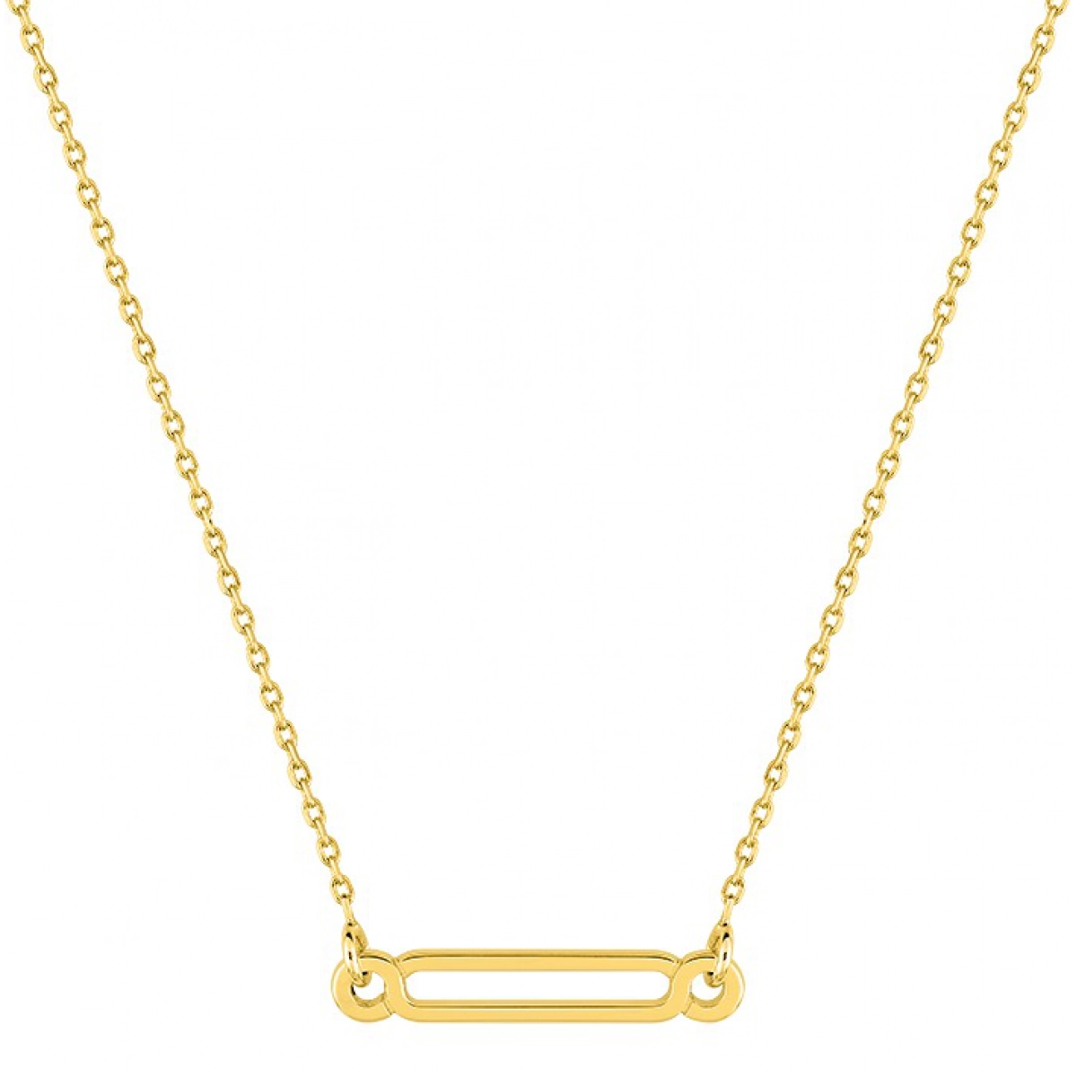 Necklace gold plated Brass Lua Blanca  255909 