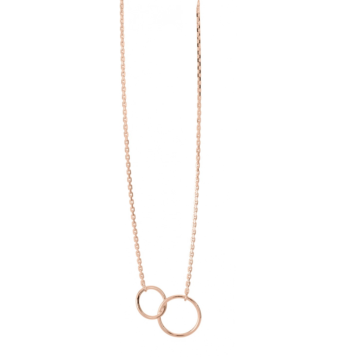 Collier plaqué or rose - Taille: 42  Lua Blanca  132072.R.42