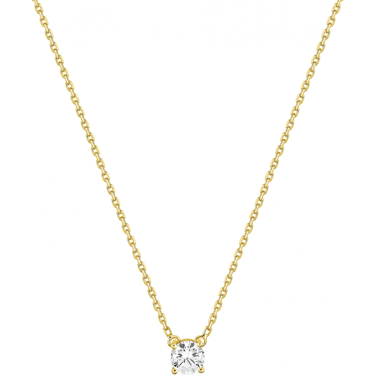 Collar con diamante 0.30ct 18Kt Oro Amarillo Lua Blanca  EA501GJB2 EA501GJB2.0