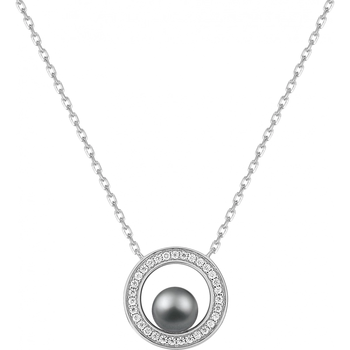 Necklace w. imitation pearl 925 Silver  Lua Blanca  332280.1.0