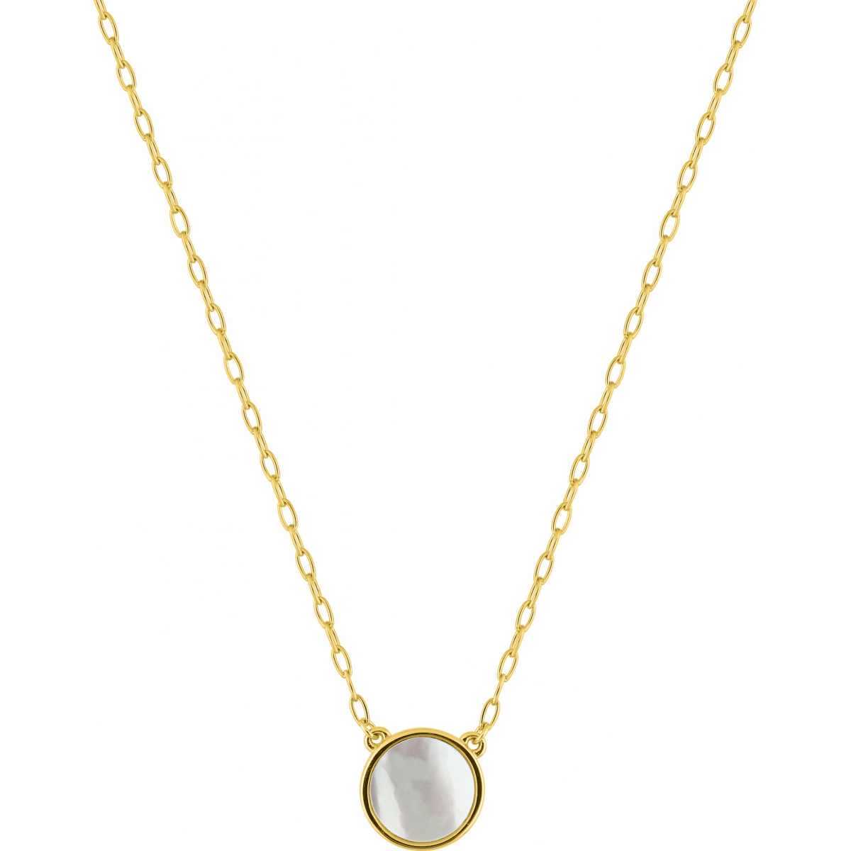 Necklace w. mother of pearl 9K YG Lua Blanca  410639.89 