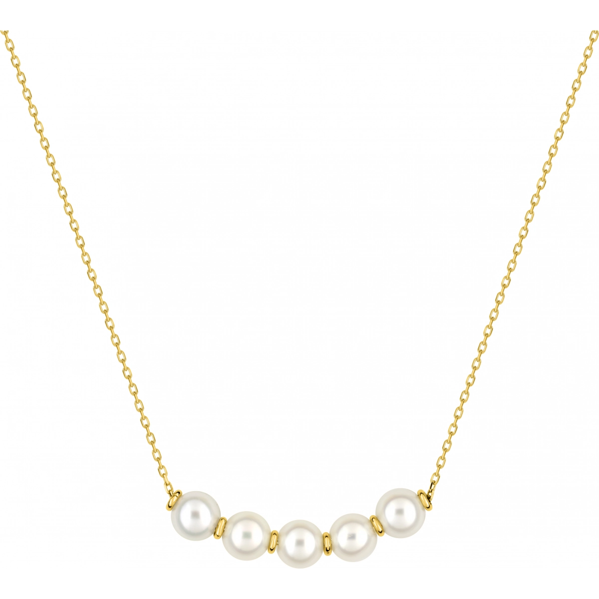 Necklace w. cultured FW pearl 9K YG  Lua Blanca  397073.P0.0