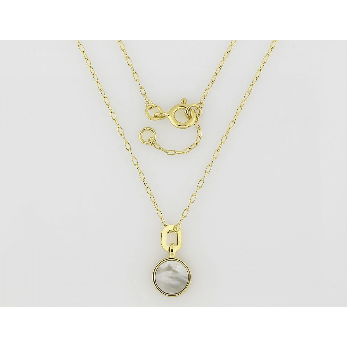 Necklace mother of pearl 18K YG Lua Blanca  4.0636.89