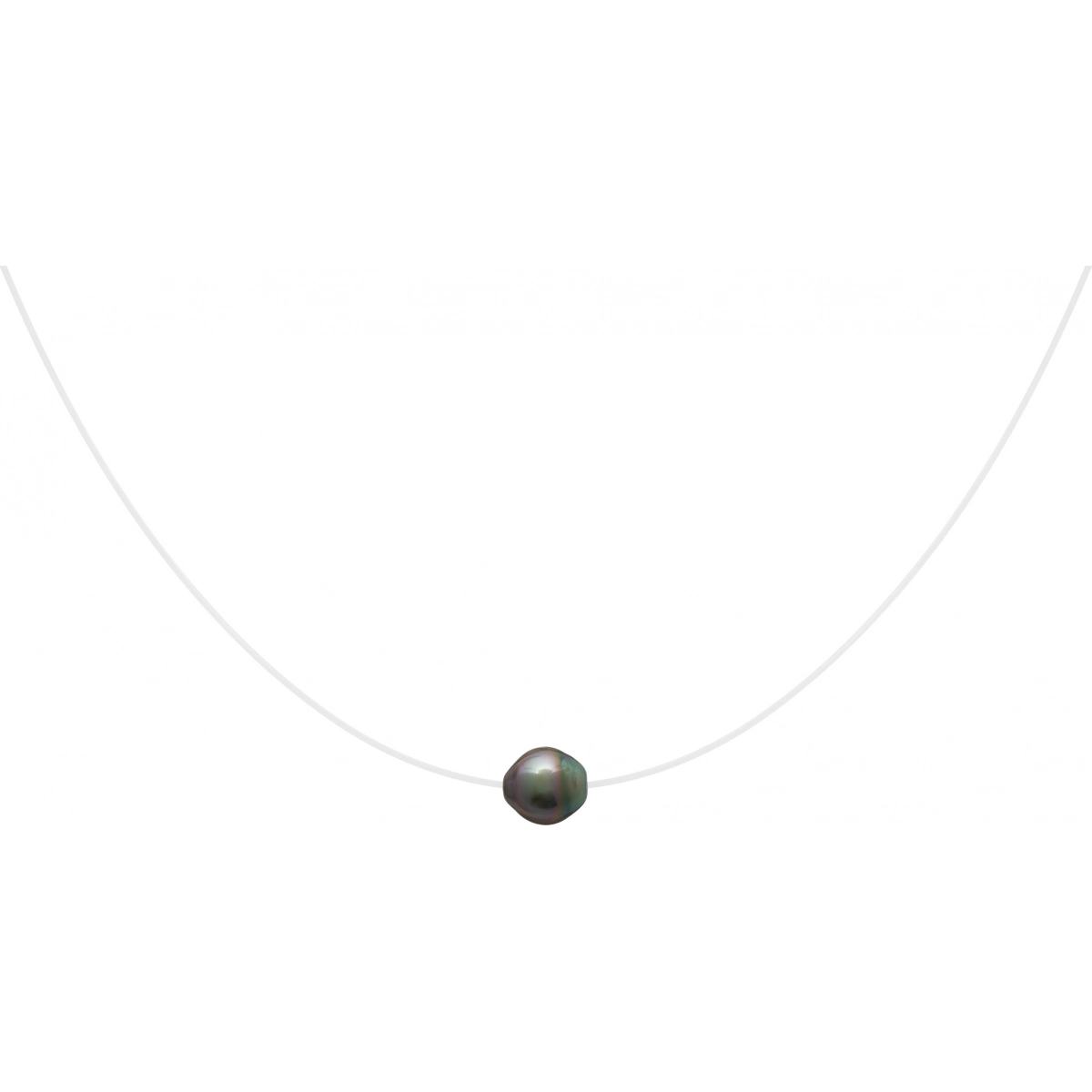 Necklace fil.nylon pe.cult.tah.10mm or750j Lua Blanca  4.0775.Y9 