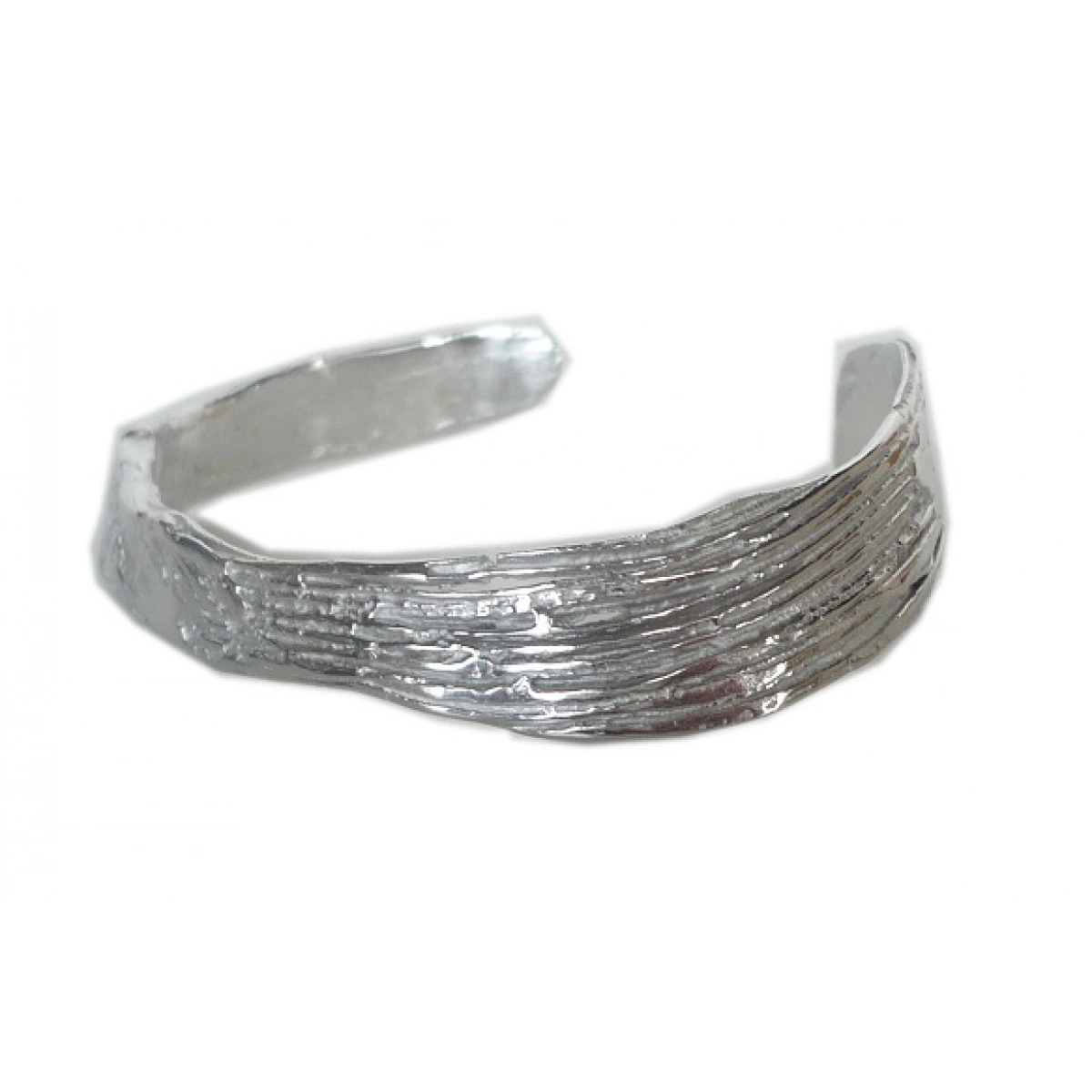 Bracelet in silver open and adapt, contour 15 cm FP P11 - P Fili Plaza FP P11-P