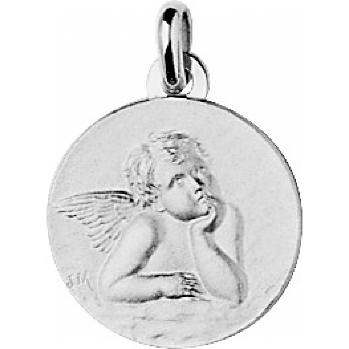 Medal 18K WG  Lua Blanca  38916G.0