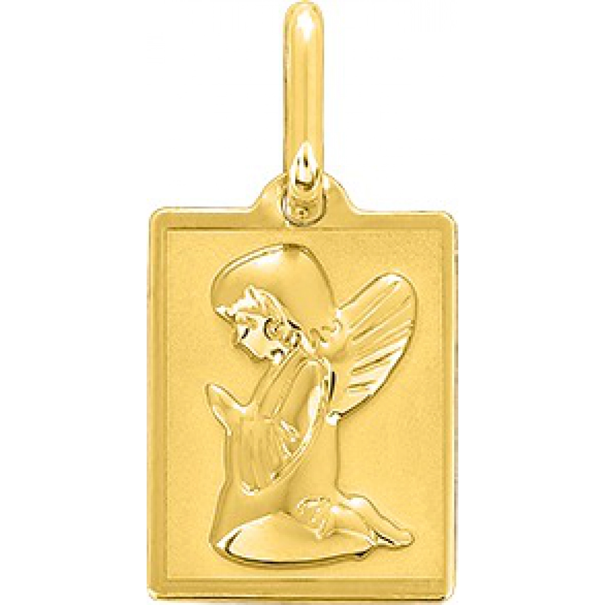 Médaille ange or750j Lua Blanca  32121