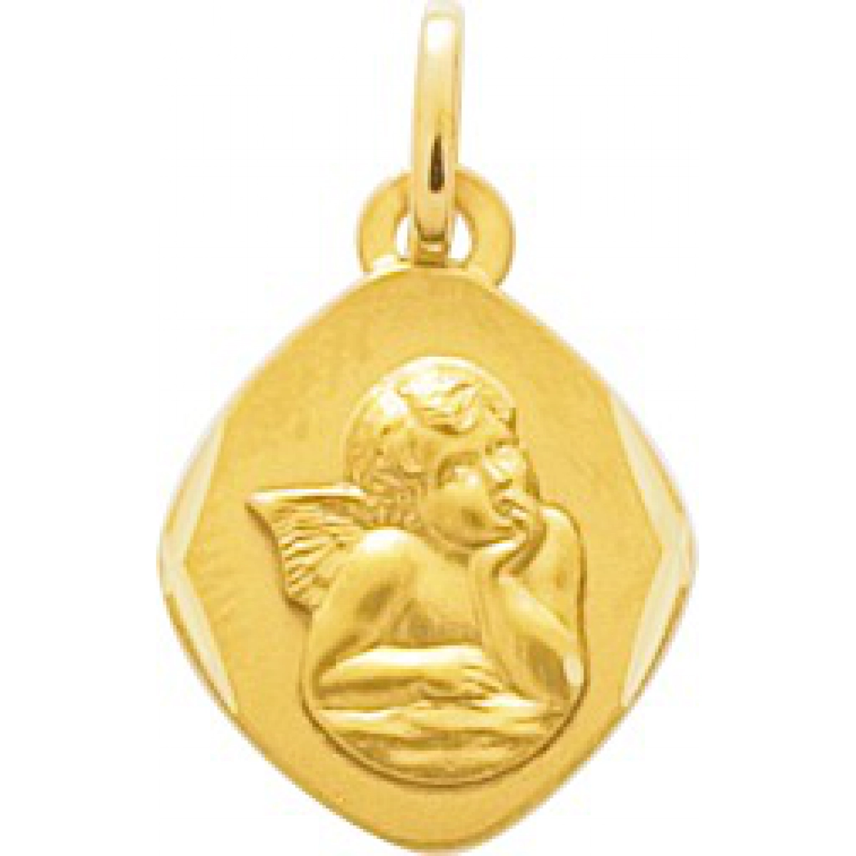 Medalha anjo 18Kt Ouro amarelo 20717 Lua blanca 20717.0