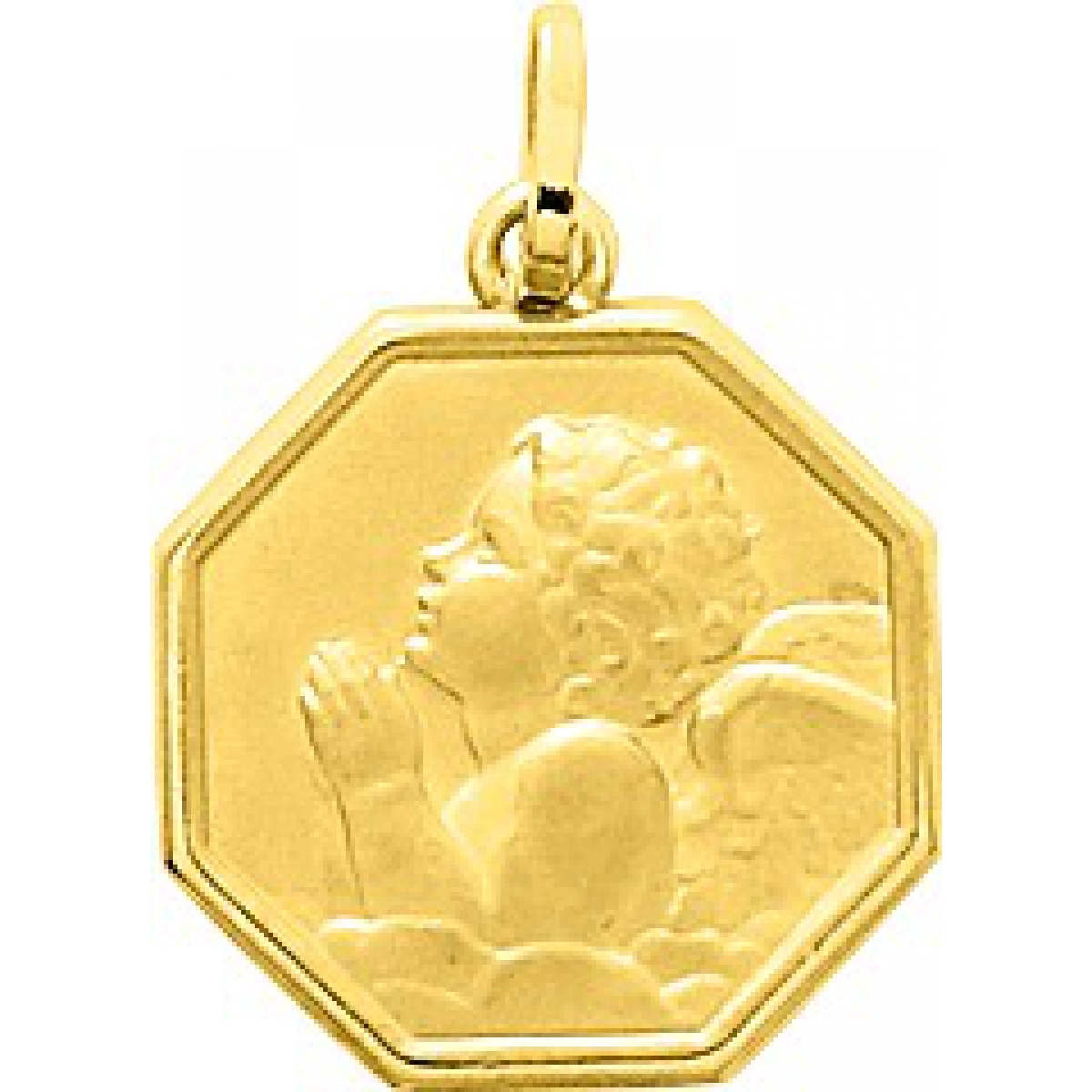 Médaille ange or750j  Lua Blanca  20736.0