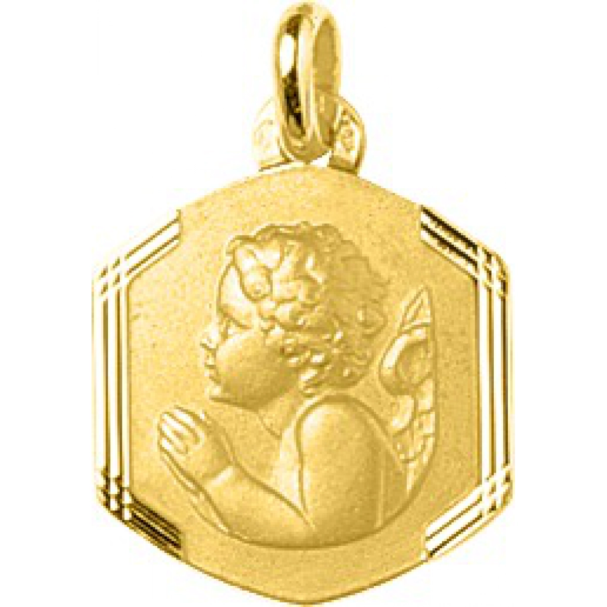 Médaille ange or750j  Lua Blanca  32616.0