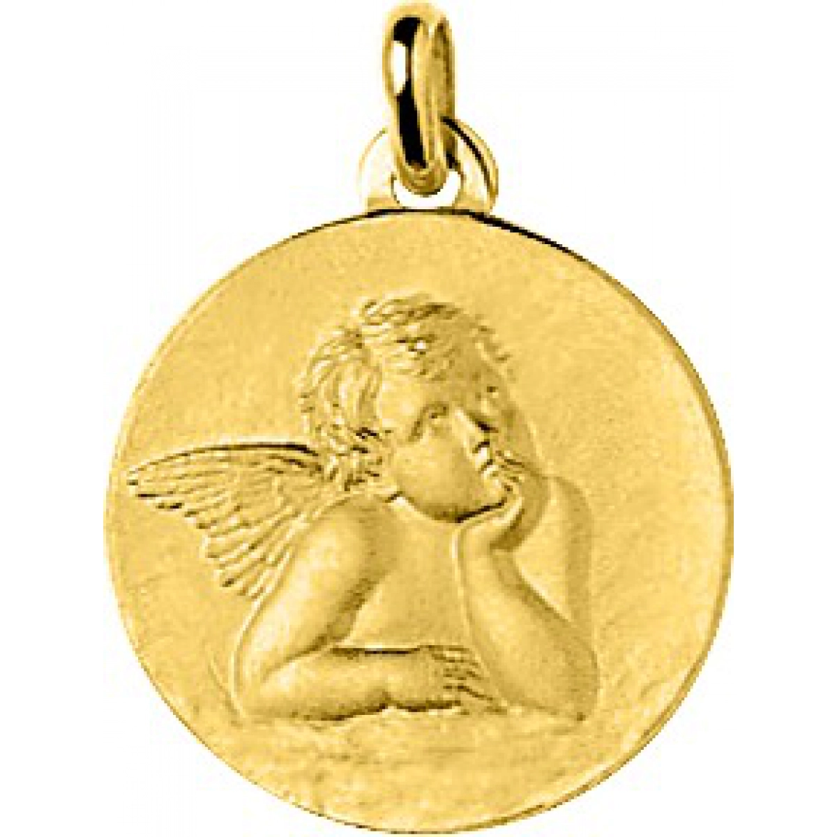 Medal 'angel' 18K YG  Lua Blanca  38918.0