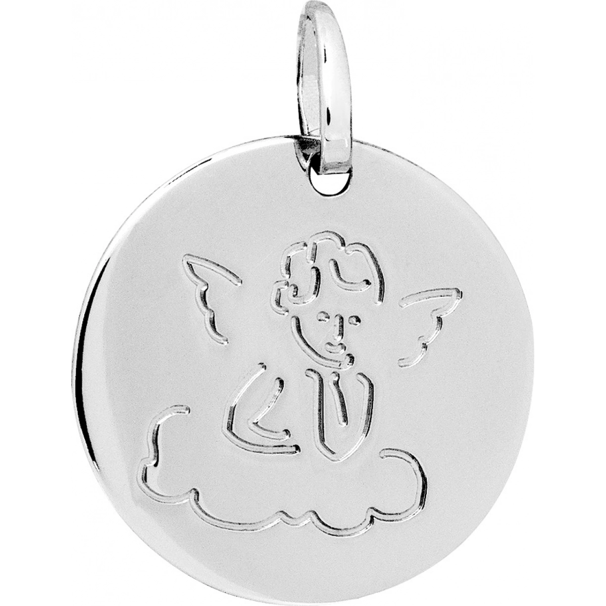 Médaille ange or750b  Lua Blanca  V9.3GR.0