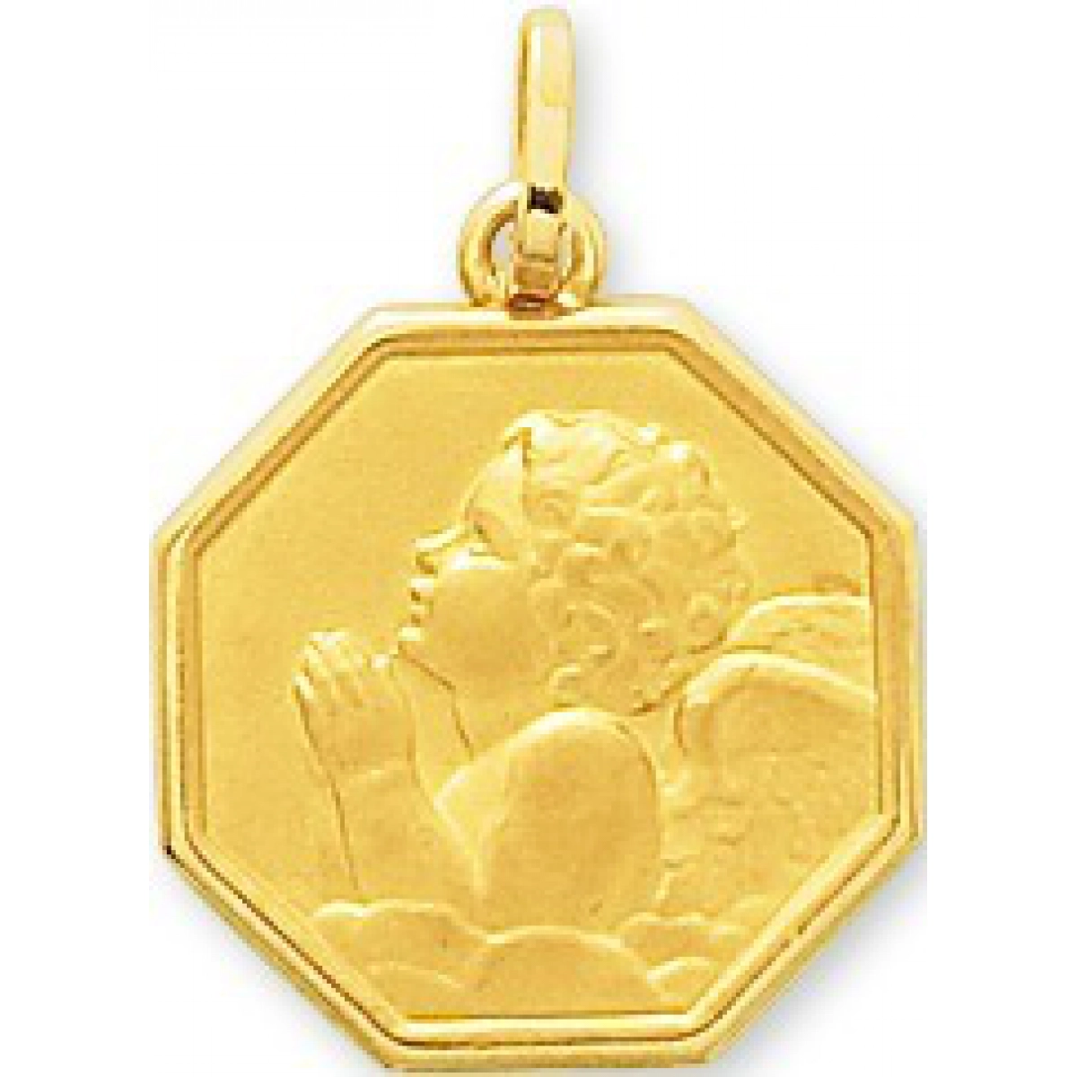 Médaille ange or375j  Lua Blanca  660085.0
