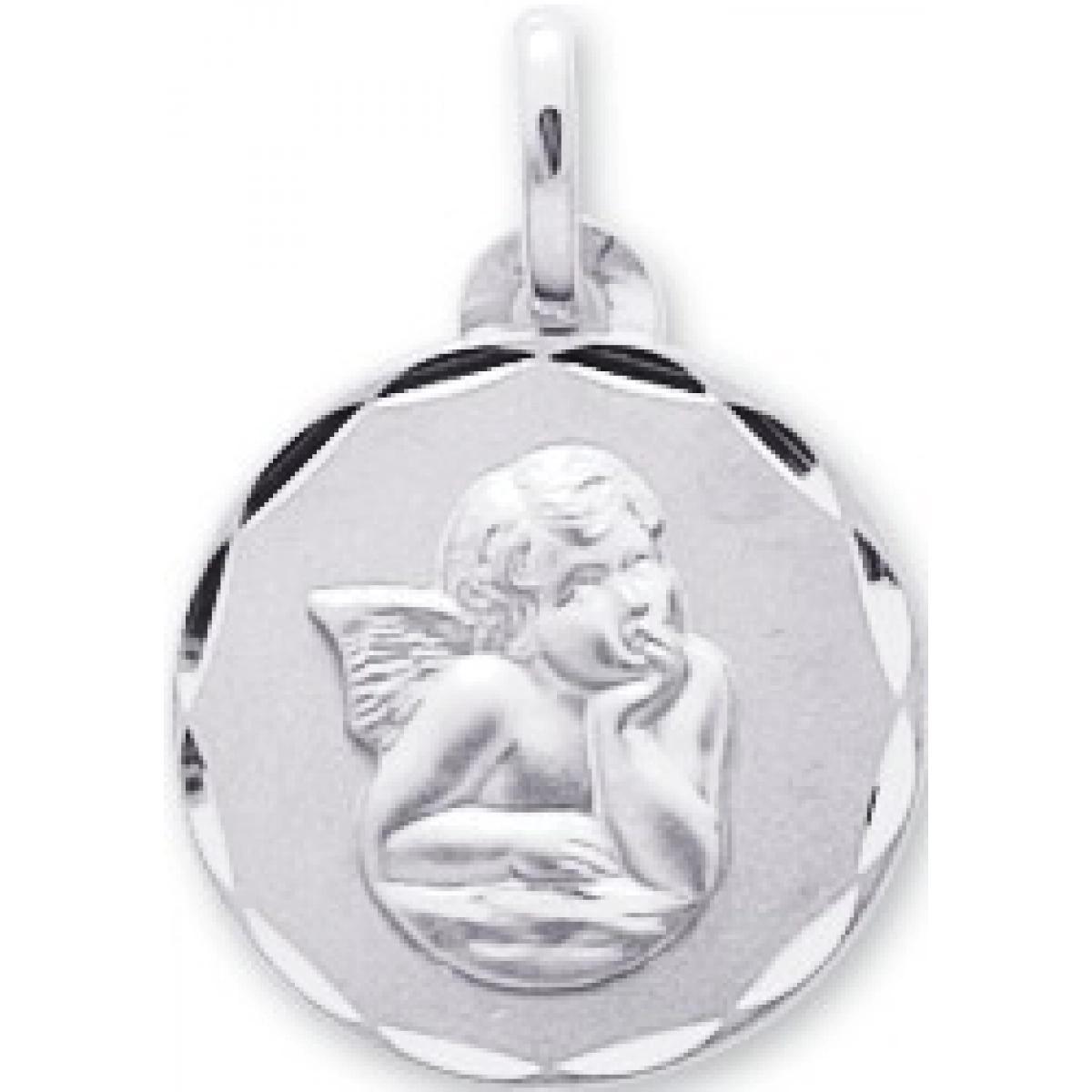 Médaille ange or375b  Lua Blanca  661116.0