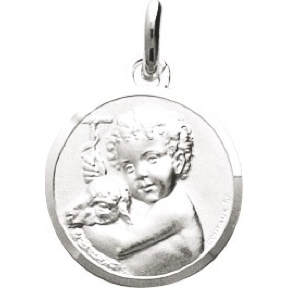 Medal  angel  rh925 Silver  Lua Blanca  306062.0