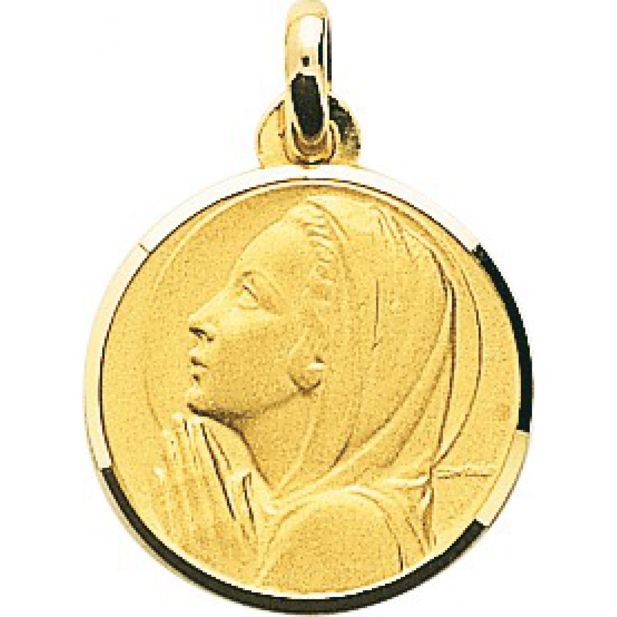 Medal  virgin  18K YG  Lua Blanca  20445.0