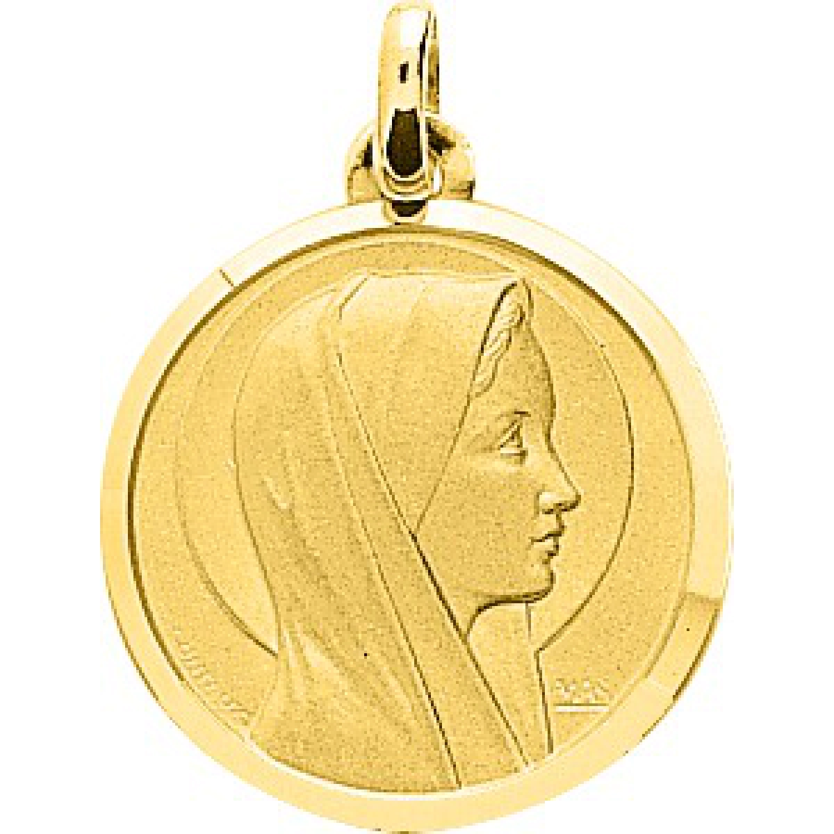 Medal 'virgin' 18K YG  Lua Blanca  20473.0