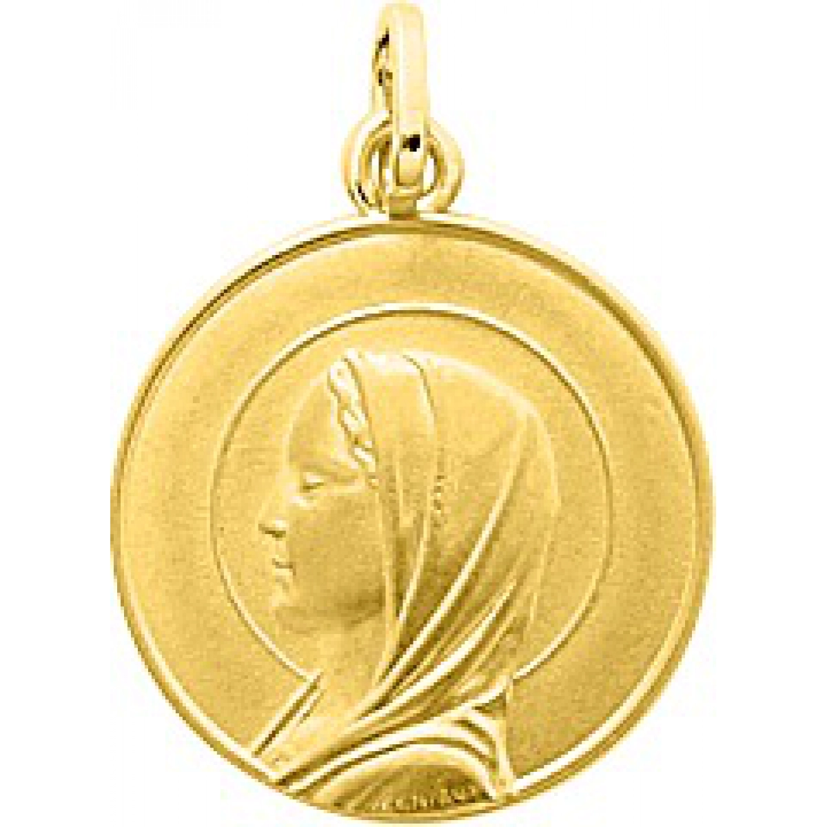 Médaille vierge or750j  Lua Blanca  20544.0
