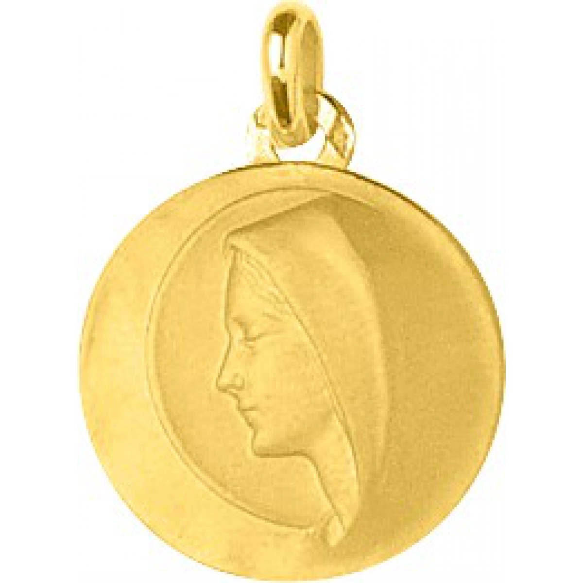 Medal  virgin  18K YG  Lua Blanca  39116.0